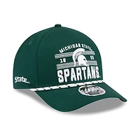 Men's New Era  Green Michigan State Spartans Historic March Madness 9FORTY M-Crown Adjustable Hat