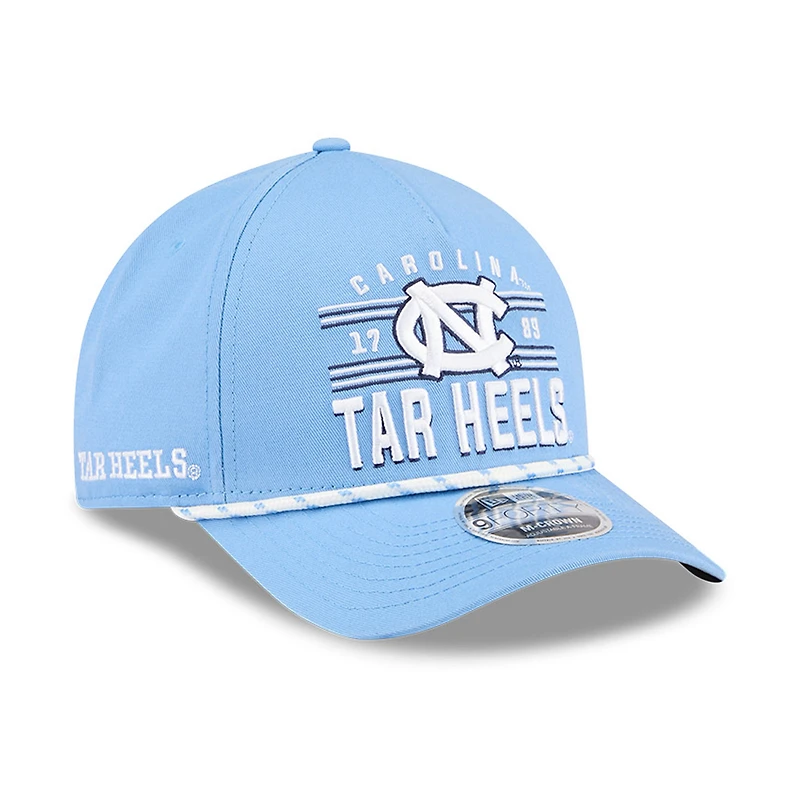 Men's New Era  Carolina Blue North Carolina Tar Heels Historic March Madness 9FORTY M-Crown Adjustable Hat
