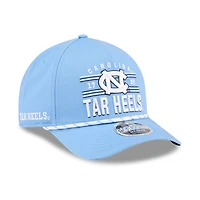 Men's New Era  Carolina Blue North Carolina Tar Heels Historic March Madness 9FORTY M-Crown Adjustable Hat