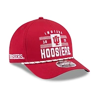 Men's New Era  Crimson Indiana Hoosiers Historic March Madness 9FORTY M-Crown Adjustable Hat