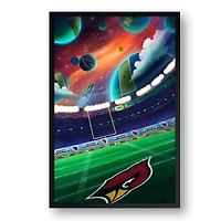 Arizona Cardinals Galaxy Print Framed Art