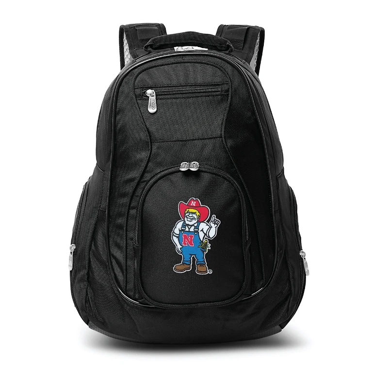 MOJO Nebraska Huskers 19" Secondary Logo Premium Laptop Backpack