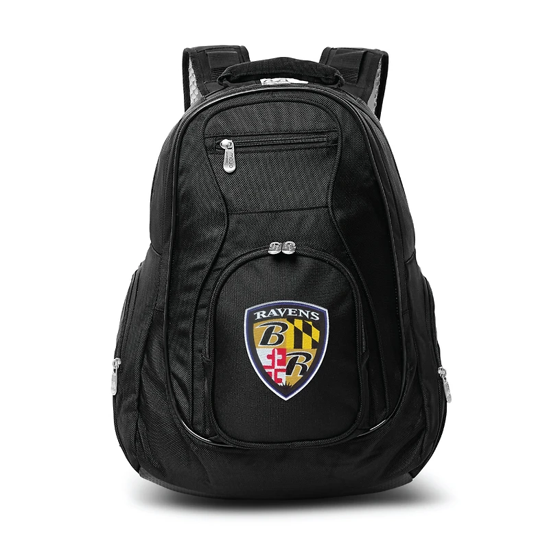 MOJO Baltimore Ravens 19" Secondary Logo Premium Laptop Backpack