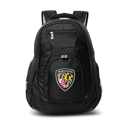 MOJO Baltimore Ravens 19" Secondary Logo Premium Laptop Backpack