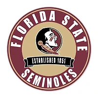 Florida State Seminoles 24" Circle with Banner
