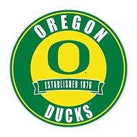 Oregon Ducks 24" Circle with Banner