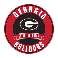 Georgia Bulldogs 24" Circle with Banner