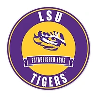 LSU Tigers 24" Circle with Banner