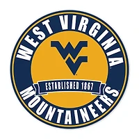 West Virginia Mountaineers 24" Circle with Banner