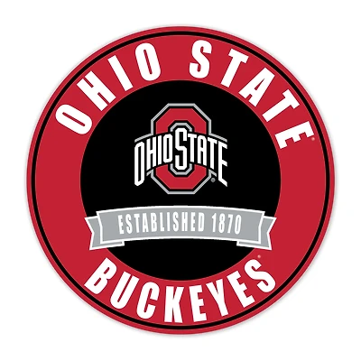 Ohio State Buckeyes 24" Circle with Banner