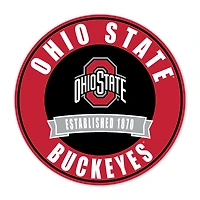 Ohio State Buckeyes 24" Circle with Banner