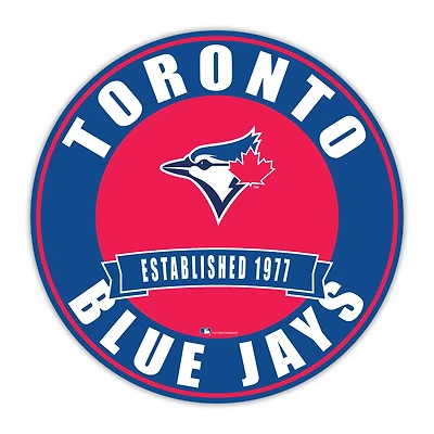 Toronto Blue Jays 24" Circle with Banner