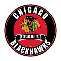 Chicago Blackhawks 24" Circle with Banner