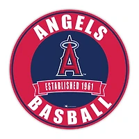 Los Angeles Angels 24" Circle with Banner