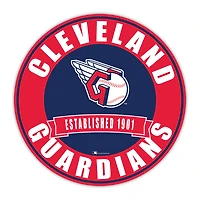 Cleveland Guardians 24" Circle with Banner