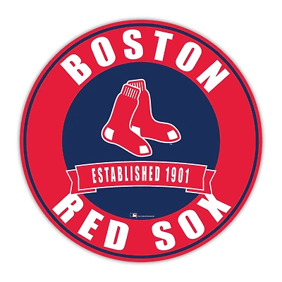 Boston Red Sox 24" Circle with Banner