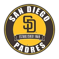 San Diego Padres 24" Circle with Banner