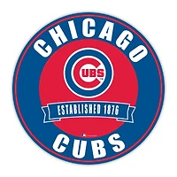 Chicago Cubs 24" Circle with Banner
