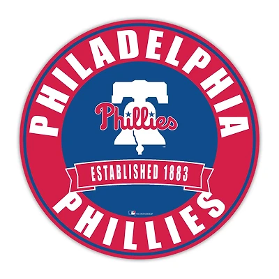 Philadelphia Phillies 24" Circle with Banner