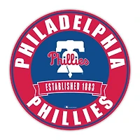Philadelphia Phillies 24" Circle with Banner
