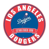 Los Angeles Dodgers 24" Circle with Banner