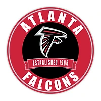 Atlanta Falcons 24" Circle with Banner