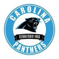 Carolina Panthers 24" Circle with Banner