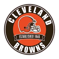 Cleveland Browns 24" Circle with Banner