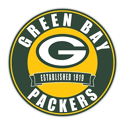 Green Bay Packers 24" Circle with Banner