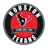 Houston Texans 24" Circle with Banner
