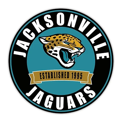 Jacksonville Jaguars 24" Circle with Banner
