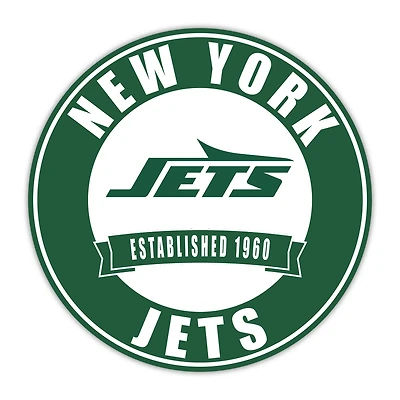 New York Jets 24" Circle with Banner