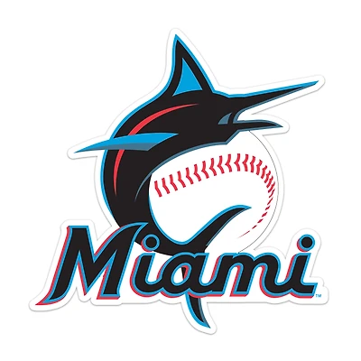 Miami Marlins 24" Logo Cutout Sign