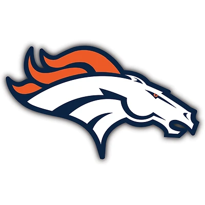 Denver Broncos 24" Logo Cutout Sign