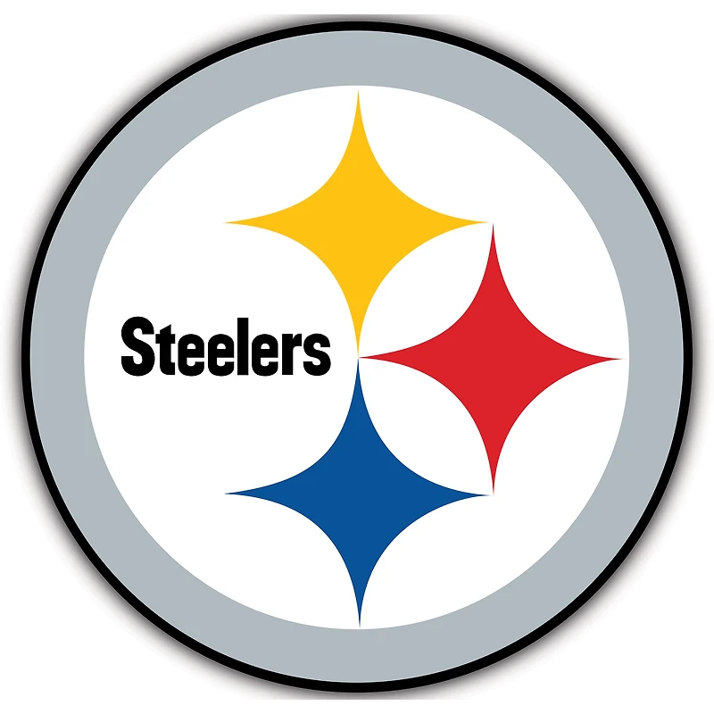 Pittsburgh Steelers 24" Logo Cutout Sign