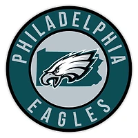 Philadelphia Eagles 12" State Circle Sign