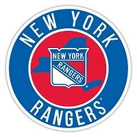 New York Rangers 12" State Circle Sign
