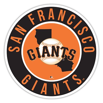 San Francisco Giants 12" State Circle Sign