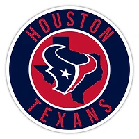 Houston Texans 12" State Circle Sign