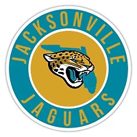 Jacksonville Jaguars 12" State Circle Sign