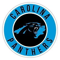 Carolina Panthers 12" State Circle Sign