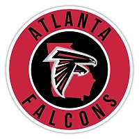 Atlanta Falcons 12" State Circle Sign
