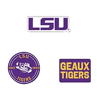 WinCraft  LSU Tigers 3-Pack Premium Fridge Magnet Set