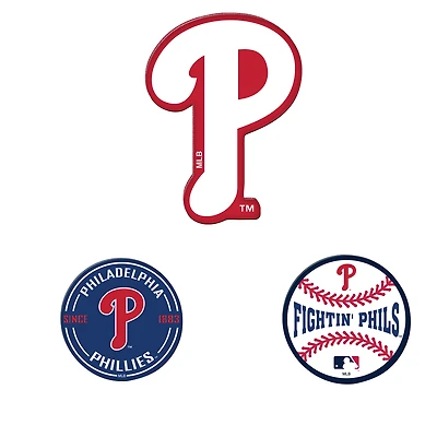 WinCraft  Philadelphia Phillies 3-Pack Premium Fridge Magnet Set