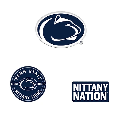 WinCraft Penn State Nittany Lions 3-Pack Premium Fridge Magnet Set