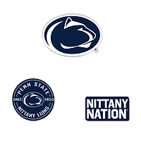 WinCraft  Penn State Nittany Lions 3-Pack Premium Fridge Magnet Set