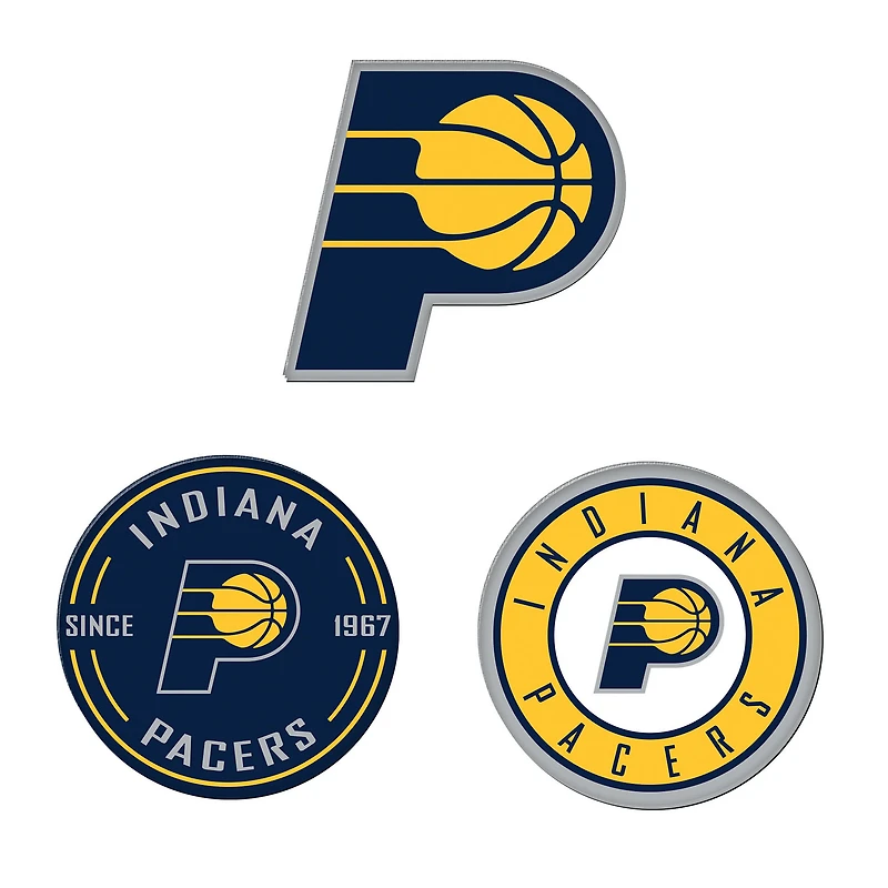 WinCraft  Indiana Pacers 3-Pack Premium Fridge Magnet Set