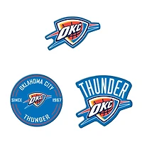 WinCraft  Oklahoma City Thunder 3-Pack Premium Fridge Magnet Set