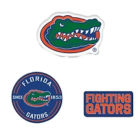 WinCraft  Florida Gators 3-Pack Premium Fridge Magnet Set