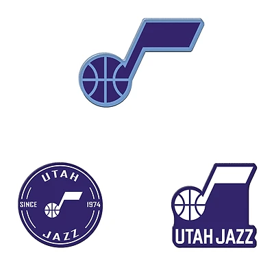 WinCraft  Utah Jazz 3-Pack Premium Fridge Magnet Set